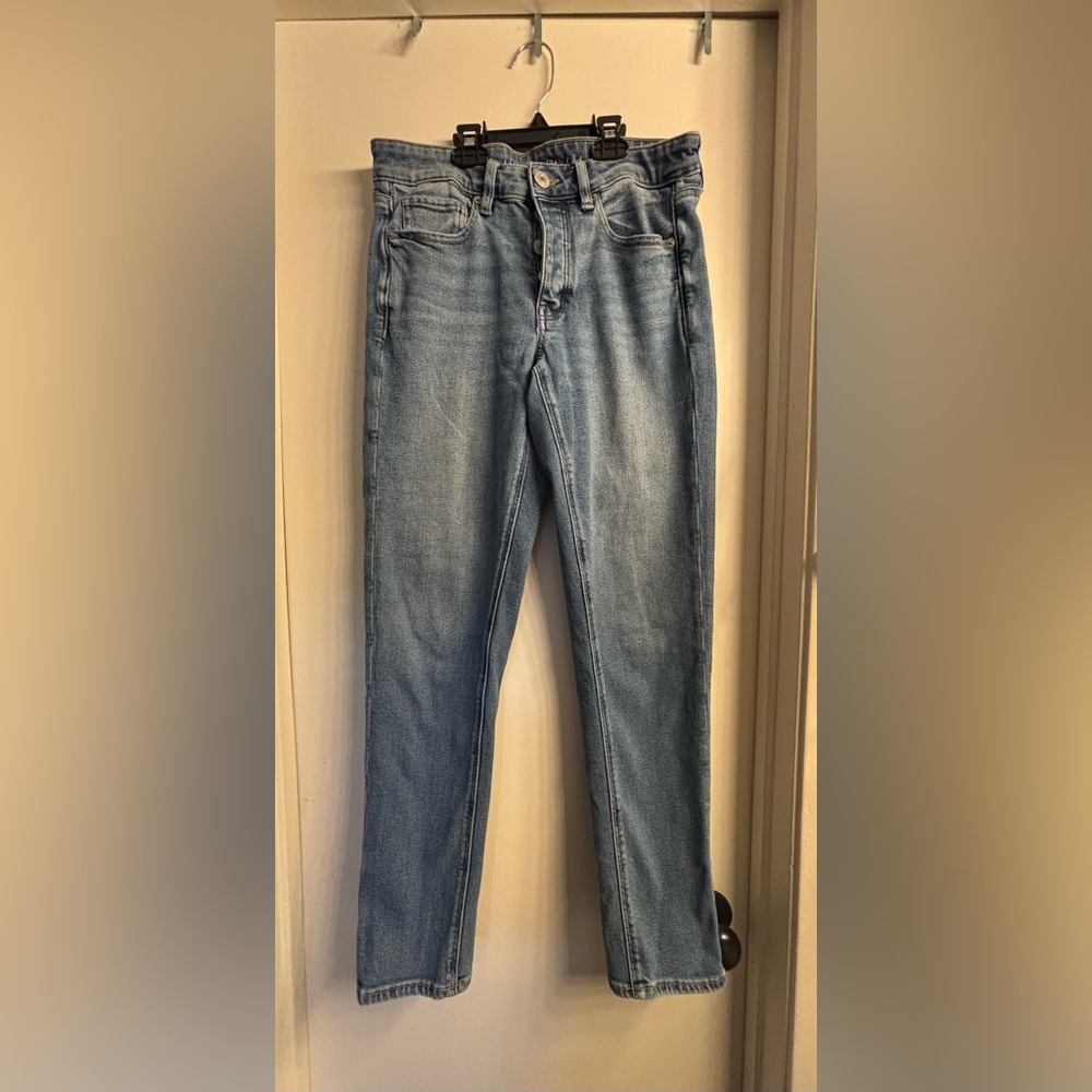 American Eagle Tomgirl Button Fly Jeans